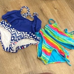 Two target brand swimsuits